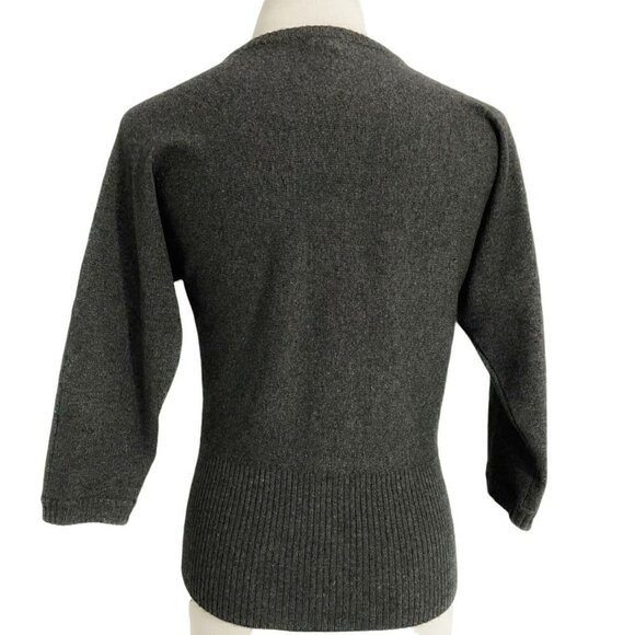 Urchin Size Small Cardigan Button Up Silk Blend - Picture 3 of 5